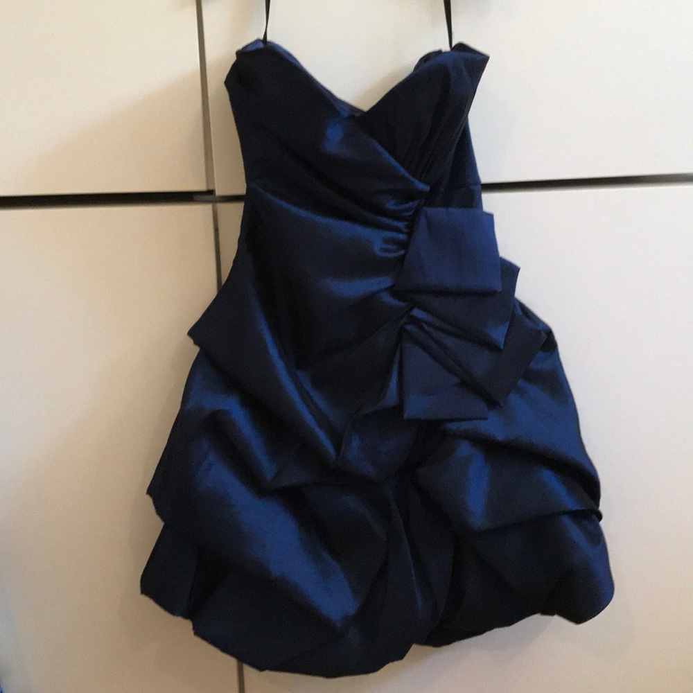 Jessica McClintock blue dress